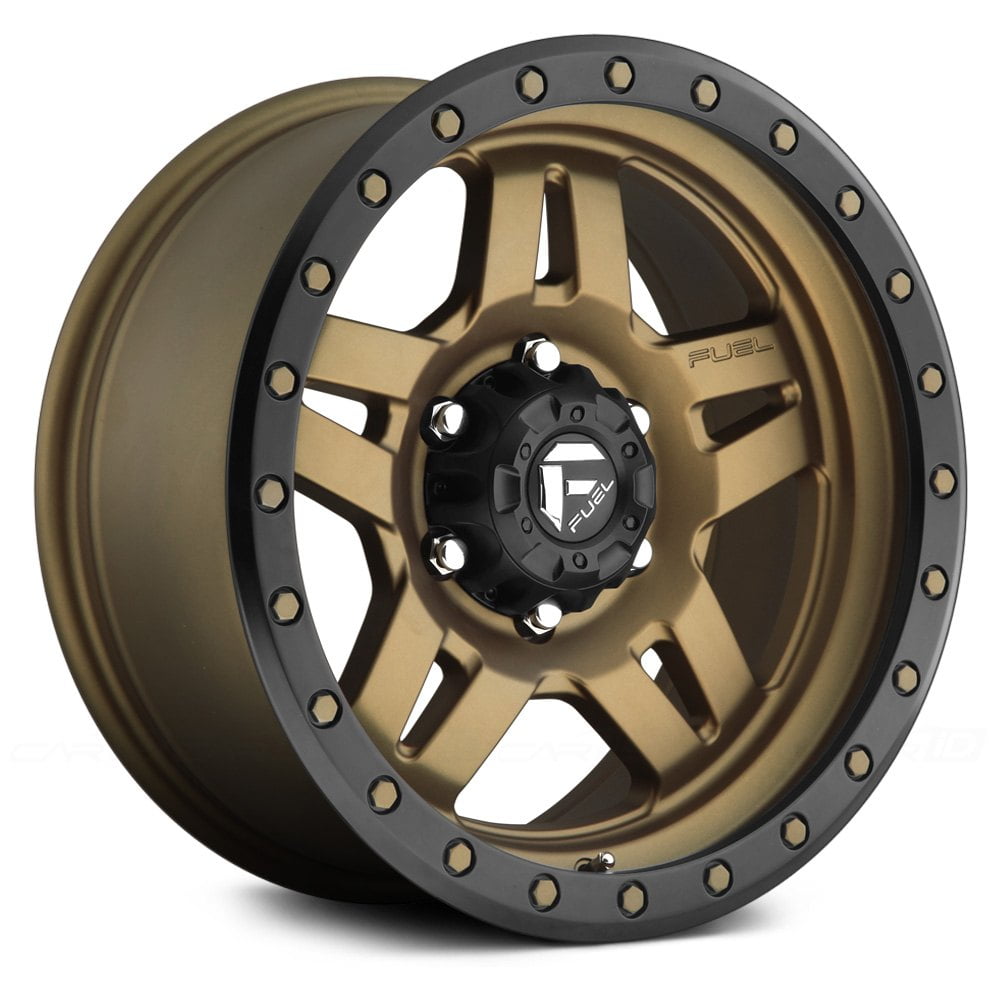 Fuel Off-Road D583 Anza Matte Bronze / Black Ring - PowerHouse Wheels &  Tires