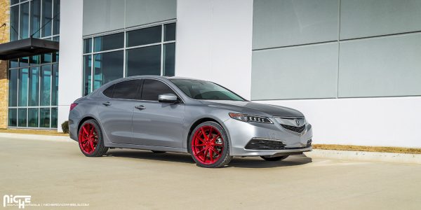 Niche M213 Sector Candy Red Acura TLX Custom Rims