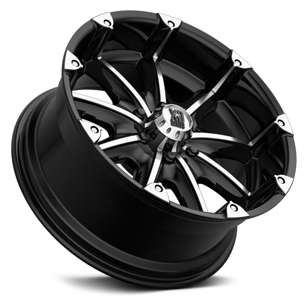 XD Series XD779 Badlands Gloss Black Machined - PowerHouse Wheels & Tires