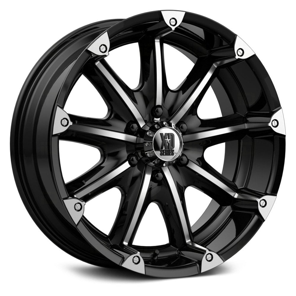 XD Series XD779 Badlands Gloss Black Machined - PowerHouse Wheels & Tires